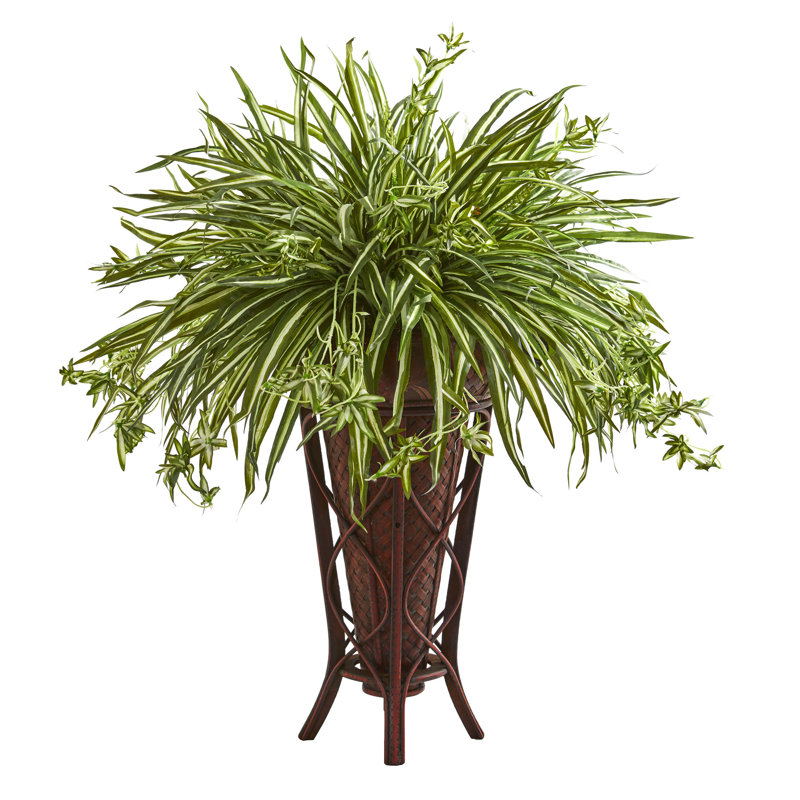 Alcott Hill® 15" Artificial Foliage Plant in Planter Wayfair